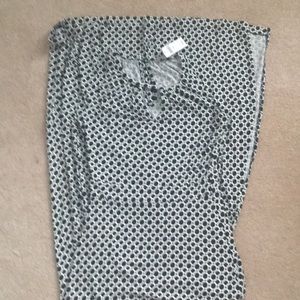 Banana republic geometric maxi dress